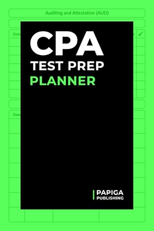 cpa test prep planner your comprehensive study companion to stay organized and crush the certified public