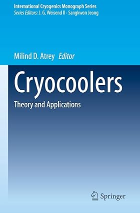 cryocoolers theory and applications 1st edition milind d atrey 3030430766, 978-3030430764