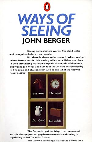 ways of seeing based on the bbc television series 1st edition john berger 0140135154, 978-0140135152