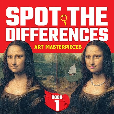 spot the differences art masterpieces book 1 green edition dover ,alan weller 048647299x, 978-0486472997