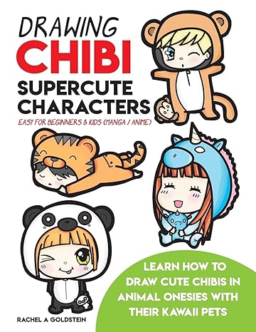 drawing chibi supercute characters easy for beginners and kids learn how to draw cute chibis in animal