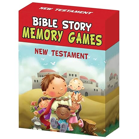 bible story memory games new testament 1st edition christian art gifts 143212417x, 978-1432124175