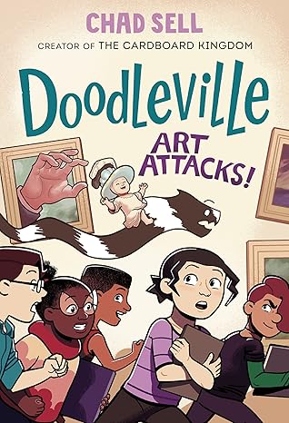 doodleville #2 art attacks 1st edition chad sell 1984894749, 978-1984894748