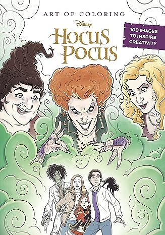 art of coloring hocus pocus 1st edition disney books 1368076505, 978-1368076500