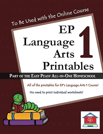 ep language arts 1 printables 1st edition tina rutherford ,lee giles 1535597496