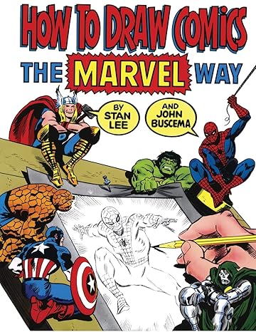 how to draw comics the marvel way 1st edition stan lee, john buscema 0671530771, 978-0671530778