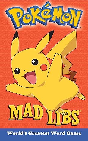 pokemon mad libs world s greatest word game 1st edition eric luper 1524785997, 978-1524785994