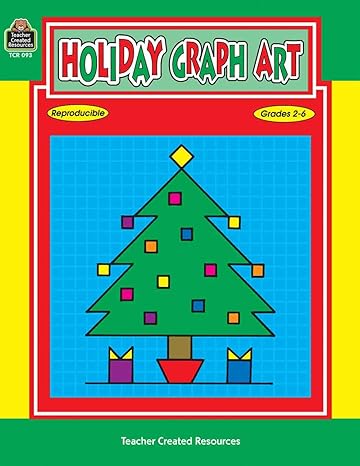 holiday graph art 1st edition erling teacher created resources staff 1557340935, 978-1557340931