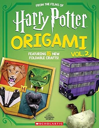 harry potter origami volume 2 media tie-in edition scholastic 1338745182, 978-1338745184