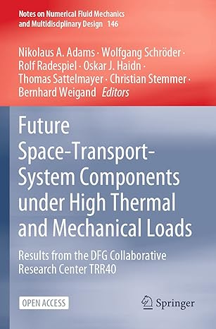 future space transport system components under high thermal and mechanical loads results from the dfg