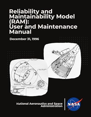 reliability and maintainability model user and maintenance manual december 31 1996 1st edition nasa ,national