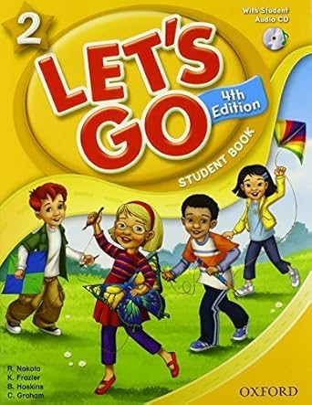 lets go 2 student book with cd language level beginning to high intermediate interest level grades k 6 approx