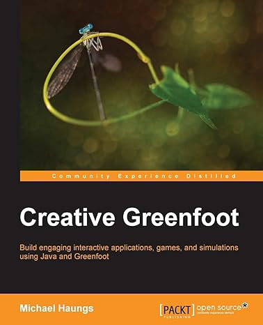 creative greenfoot 1st edition michael haungs 1783980389, 978-1783980383