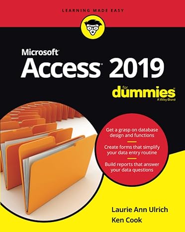 access 2019 for dummies 1st edition laurie a ulrich ,ken cook 111951326x, 978-1119513261