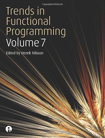 trends in functional programming volume 7 1st edition henrik nilsson 1841501883, 978-1841501888