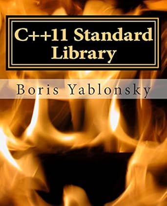 c++11 standard library usage and implementation 1st edition boris yablonsky 1484120744, 978-1484120743