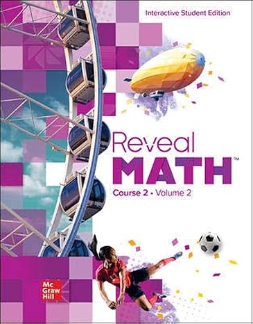 reveal math course 2 interactive  volume 2 1st edition mhe, mcgraw hill 0078997151, 978-0078997150