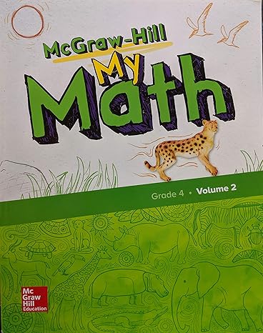 mcgraw hill my math grade 4  volume 2 1st edition altieri, mcgraw hill 0079057640