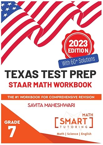 texas test prep staar math workbook grade 7 largest number of high quality practice problems categorized in 4