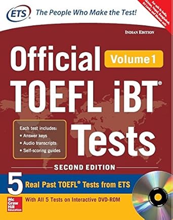official toefl ibt vol 1 33rd.63rd edition mch 9385880195, 978-9385880193