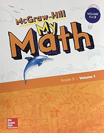 mcgraw hill my math grade 3  volume 1 1st edition altieri, mcgraw hill 0079057616, 978-0079057617