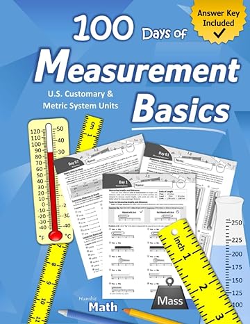 humble math measurement basics u s customary and metric system measuring book learn to measure unit