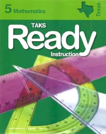 tx taks ready instruction mathematics 5 1st edition mathqueue 0760959889, 978-0760959886