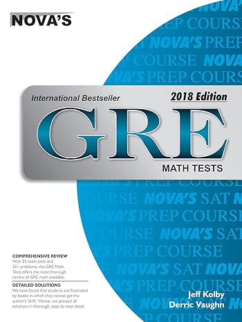 gre math tests   paperback jeff kolby 2018th edition jeff kolby 8175994576, 978-8175994577