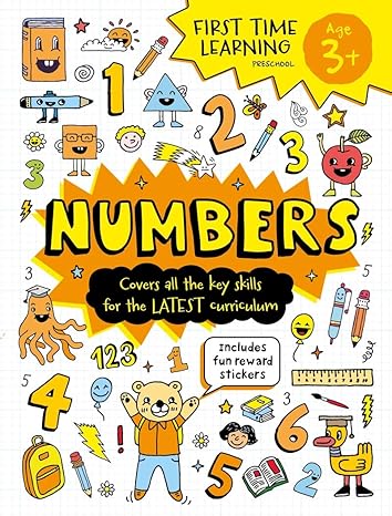 first time learning age 3+ years numbers 1st edition autumn 1788101421, 978-1788101424