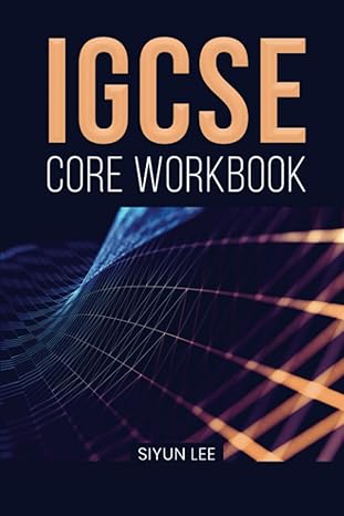 igcse core workbook vol 1 1st edition siyun lee b0bj74s9wd, 979-8358085787