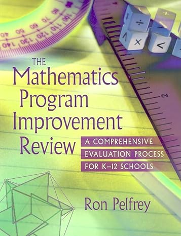the mathematics program improvement review the mathematics program improvement review a comprehensive
