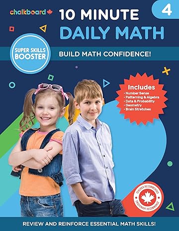 10 minute daily math grade 4 1st edition demetra turnbull 1771055596, 978-1771055598