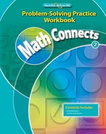 math connects grade 2 problem solving practice workbook 1st edition mcgraw hill education 0021072892,