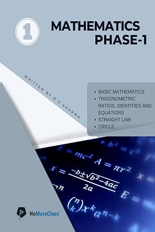 mathematics phase 1 1st edition radhey shyam 1648285120, 978-1648285127