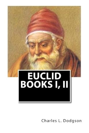 euclid books i ii 1st edition charles l dodgson 1507641710, 978-1507641712