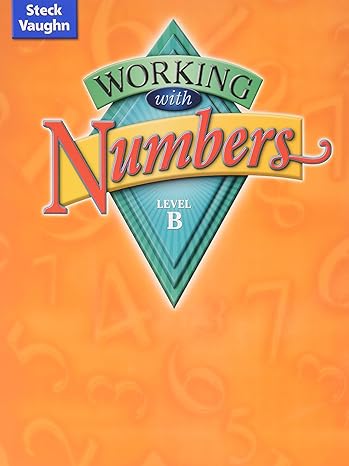 working with numbers level b 1st edition david griffin 073989157x, 978-0739891575
