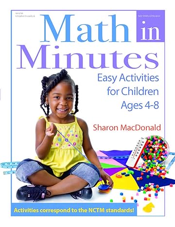 math in minutes easy activities for children ages 4 8 1st edition sharon macdonald 0876590571, 978-0876590577