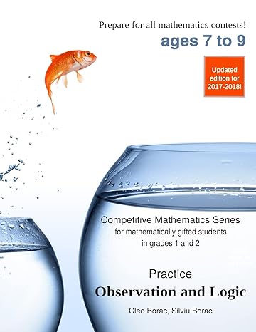 practice observation and logic level 1 1st edition cleo borac ,silviu borac 0692245650, 978-0692245651