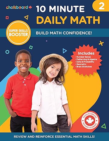 10 minute daily math grade 2 1st edition demetra turnbull 177105557x, 978-1771055574