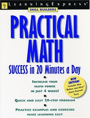 practical math success 2e 2nd edition learning express editors b00ak3stnw