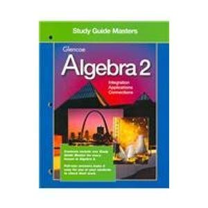 algebra 2 study guide masters teachers guide edition unknown 0028251504, 978-0028251509