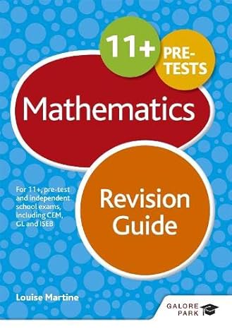 11+ maths revision guide for 11+ pre test and independent school exams including cem gl and iseb uk edition