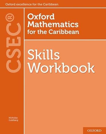 oxford mathematics for the caribbean skills workbook for csec 6th revised edition neva cameron edwards