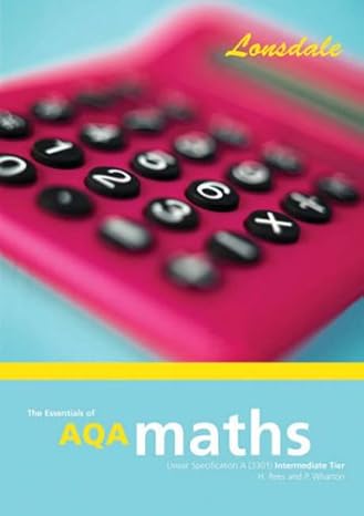 gcse aqa maths i/l intermediate level 1st edition kay chauner 1905129130, 978-1905129133