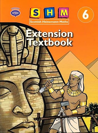 scottish heinemann maths 6 extension textbook single 1st edition heinemann 0435179896, 978-0435179892