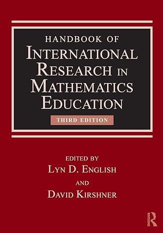 handbook of international research in mathematics education 3rd edition lyn d english 0415832047,