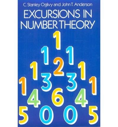 excursions in number theory excursions in number theory by ogilvy c stanley on nov 01 1988 paperback 1st