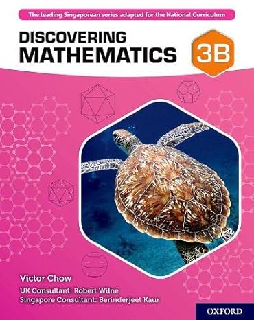 discovering mathematics student book 3b 1st edition victor chow 0198422075, 978-0198422075