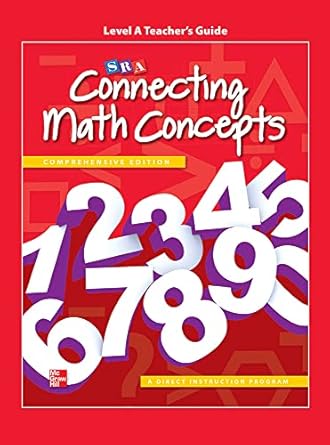 connecting math concepts level a teachers guide 2nd edition mcgraw hill 0076555720, 978-0076555727