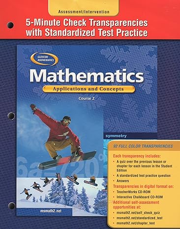 glencoe mathematics applications and concepts teacher's edition mcgraw hill 007846546x, 978-0078465468